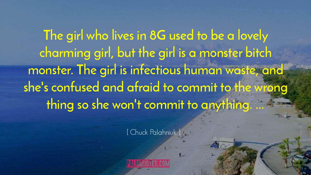 Charming Girl quotes by Chuck Palahniuk