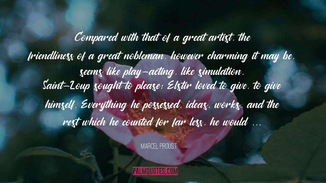 Charming quotes by Marcel Proust