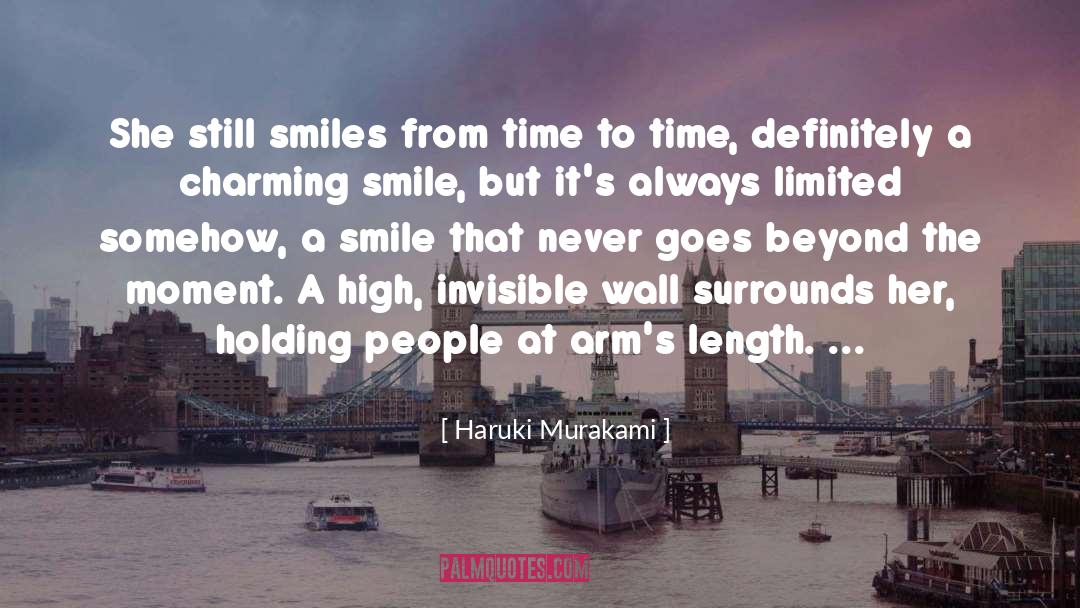 Charming Smile quotes by Haruki Murakami