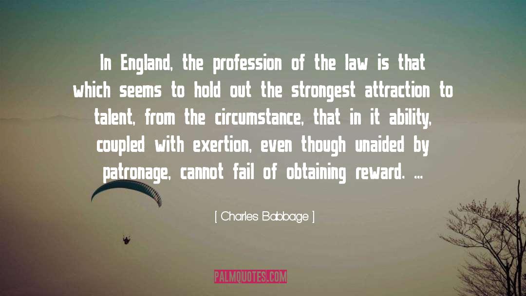 Charness Law quotes by Charles Babbage