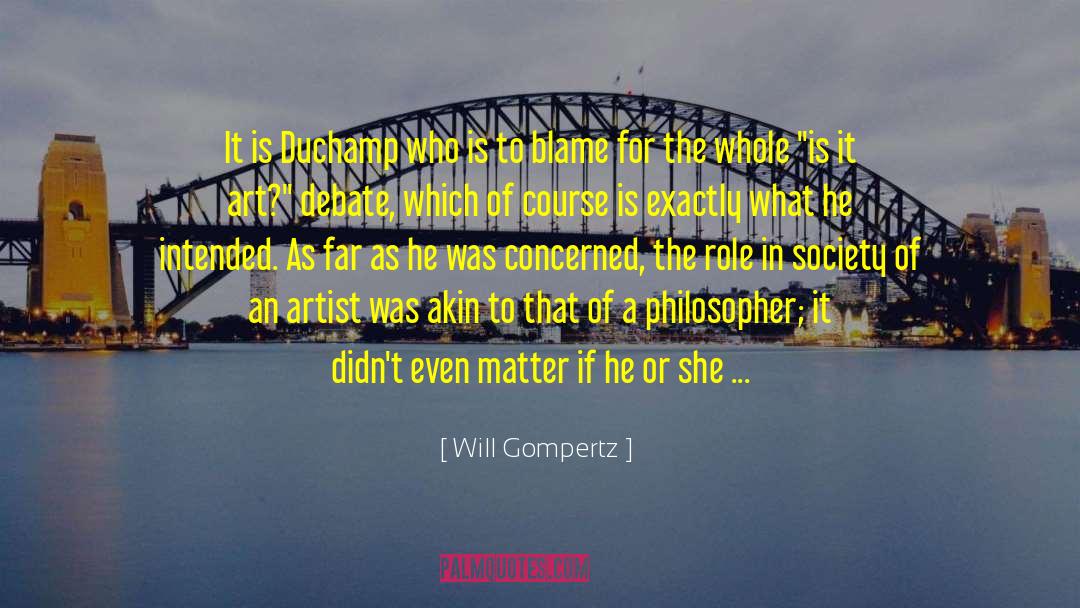 Charnick Artist quotes by Will Gompertz