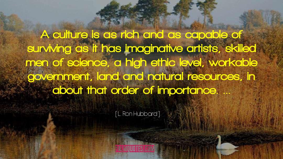 Charnick Artist quotes by L. Ron Hubbard