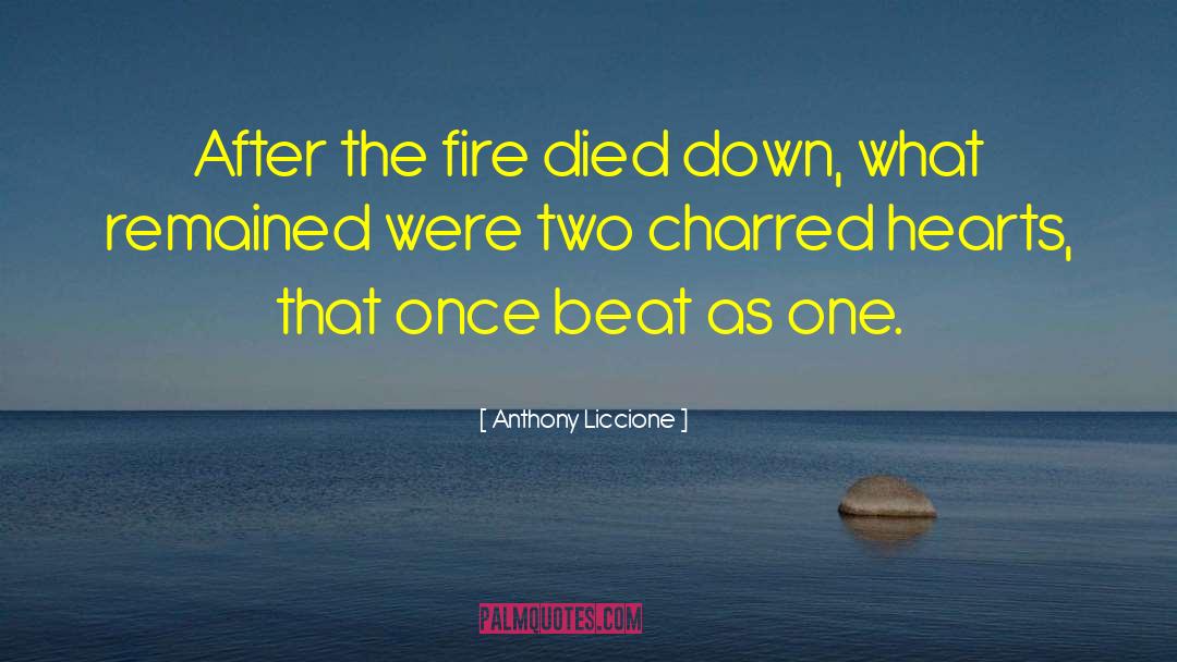 Charred Oak quotes by Anthony Liccione