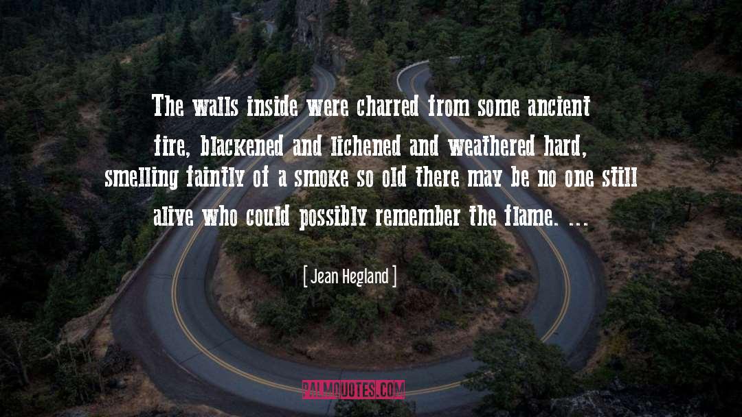Charred quotes by Jean Hegland