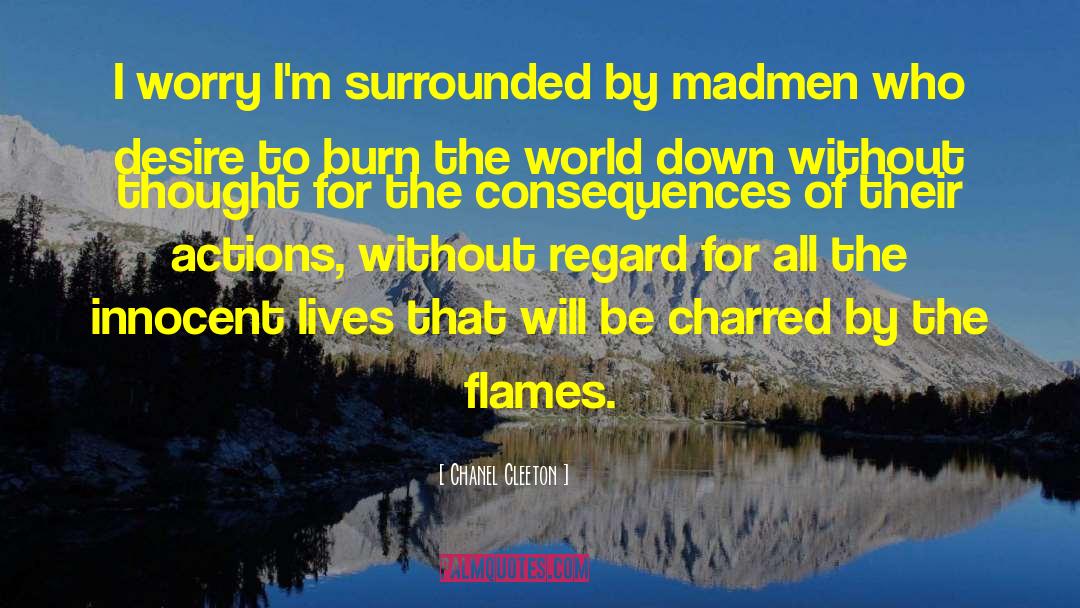 Charred quotes by Chanel Cleeton