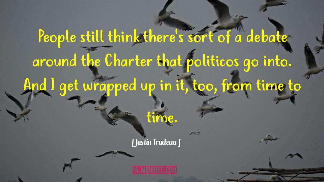 Charter quotes by Justin Trudeau