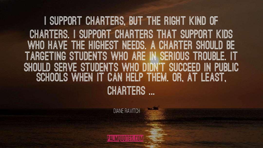 Charter quotes by Diane Ravitch