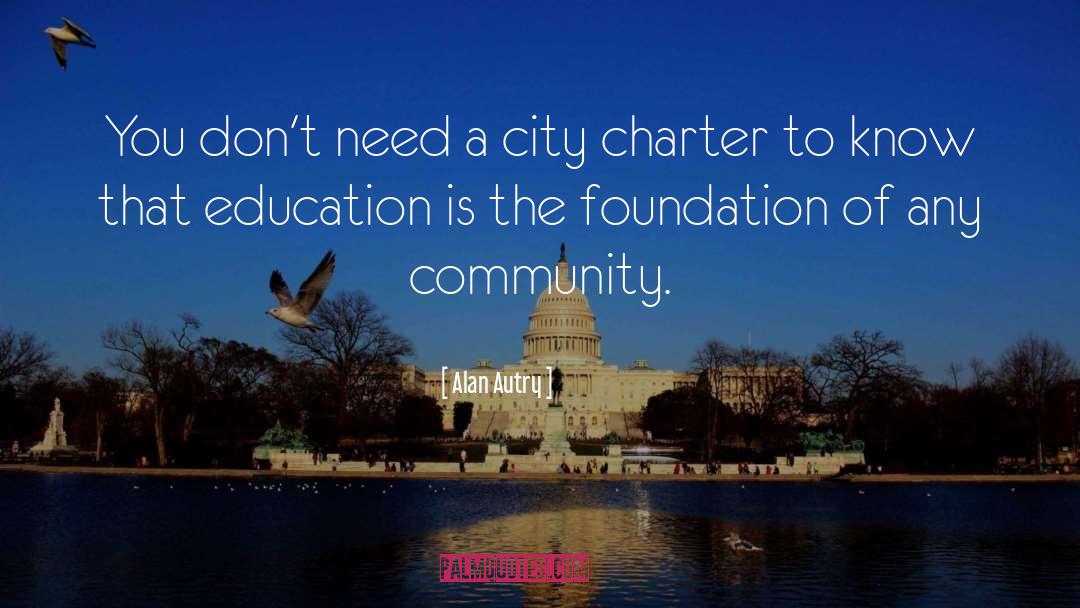 Charter quotes by Alan Autry