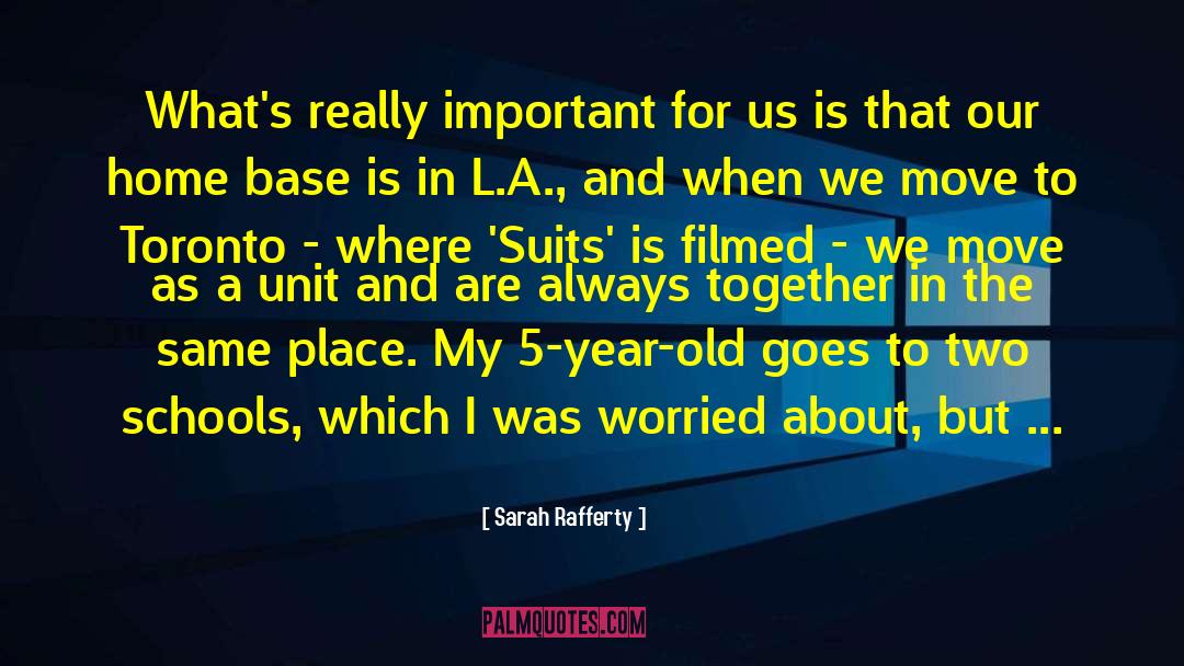 Charter Schools quotes by Sarah Rafferty