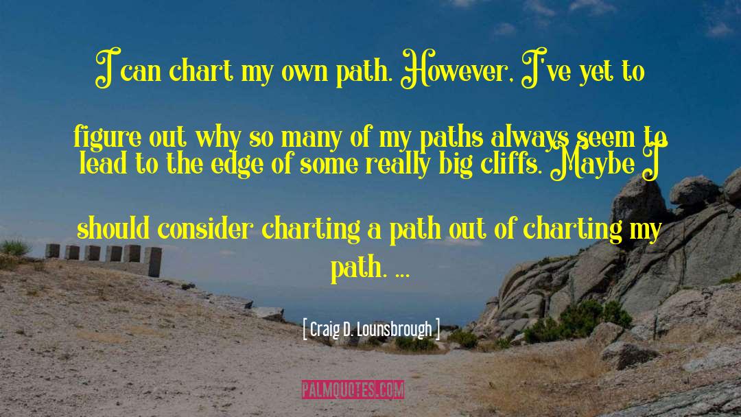 Charting A Course quotes by Craig D. Lounsbrough