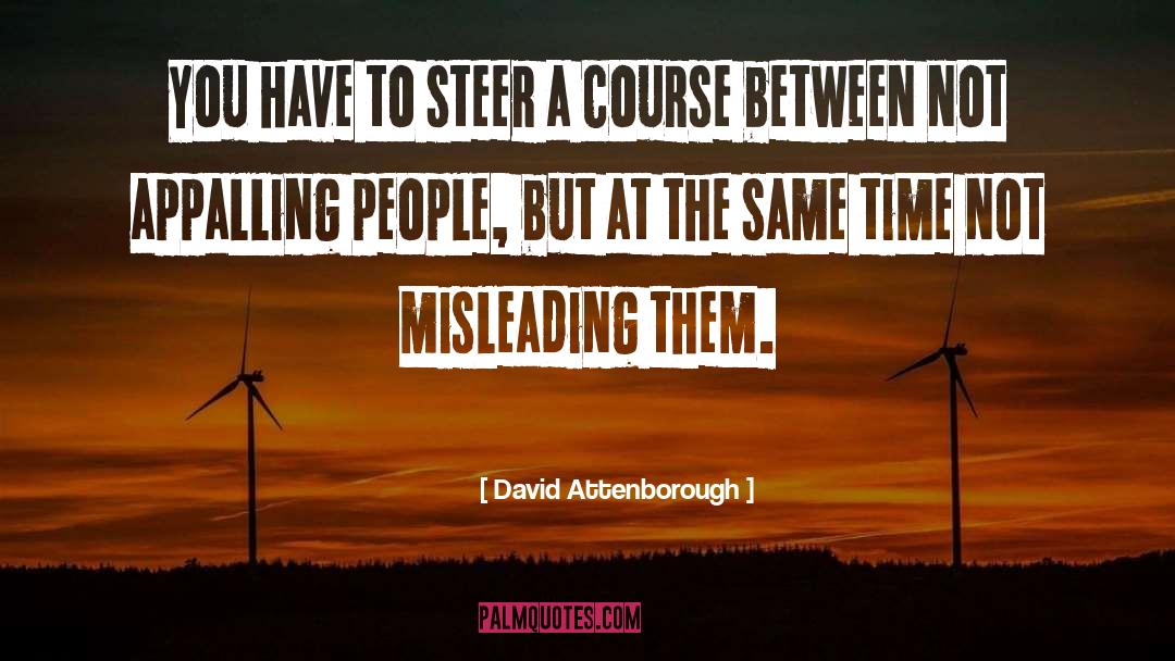 Charting A Course quotes by David Attenborough