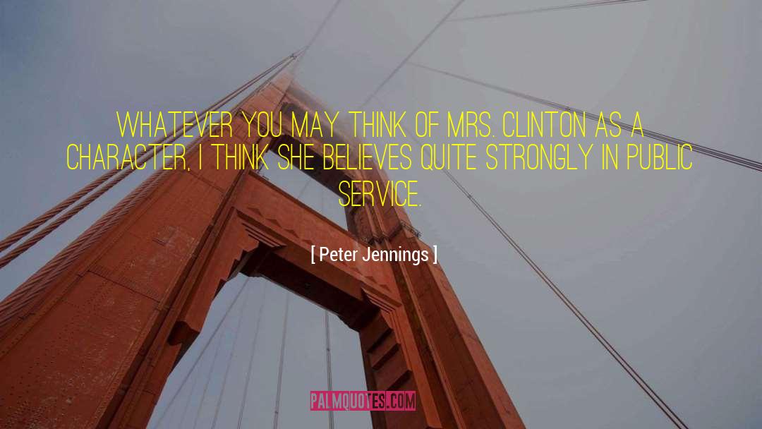 Chase Jennings quotes by Peter Jennings