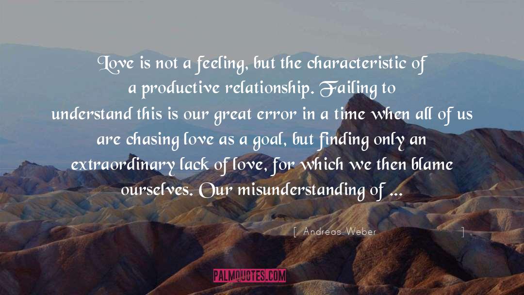 Chasing Love quotes by Andreas Weber