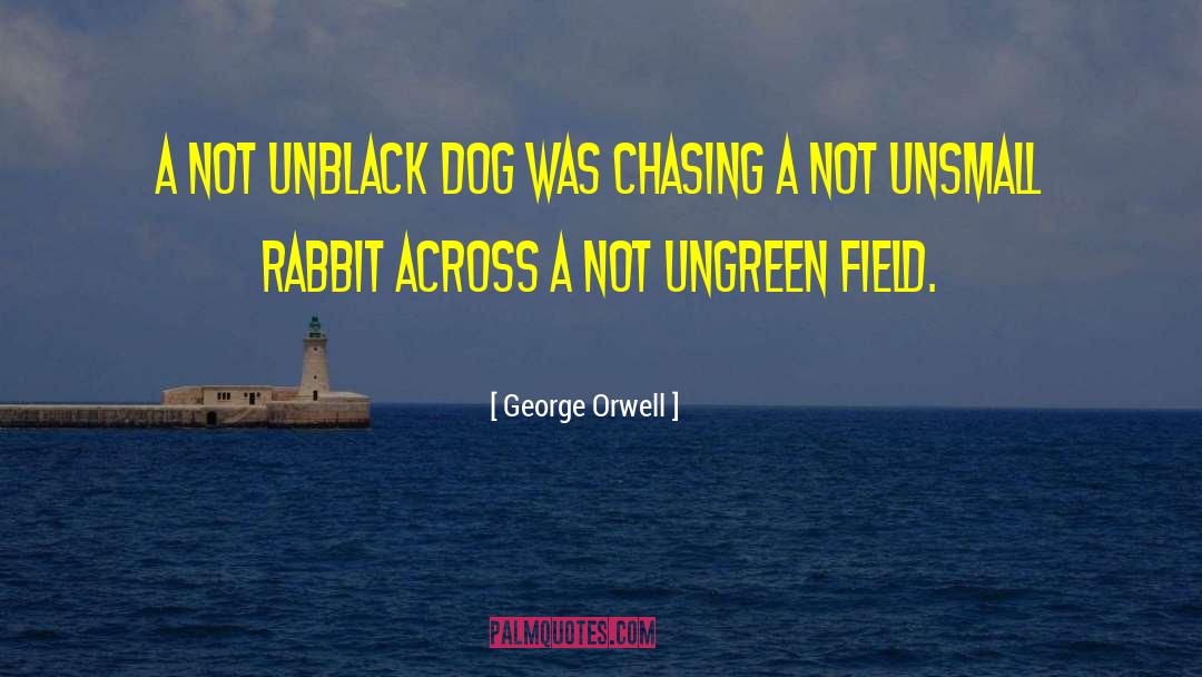 Chasing quotes by George Orwell