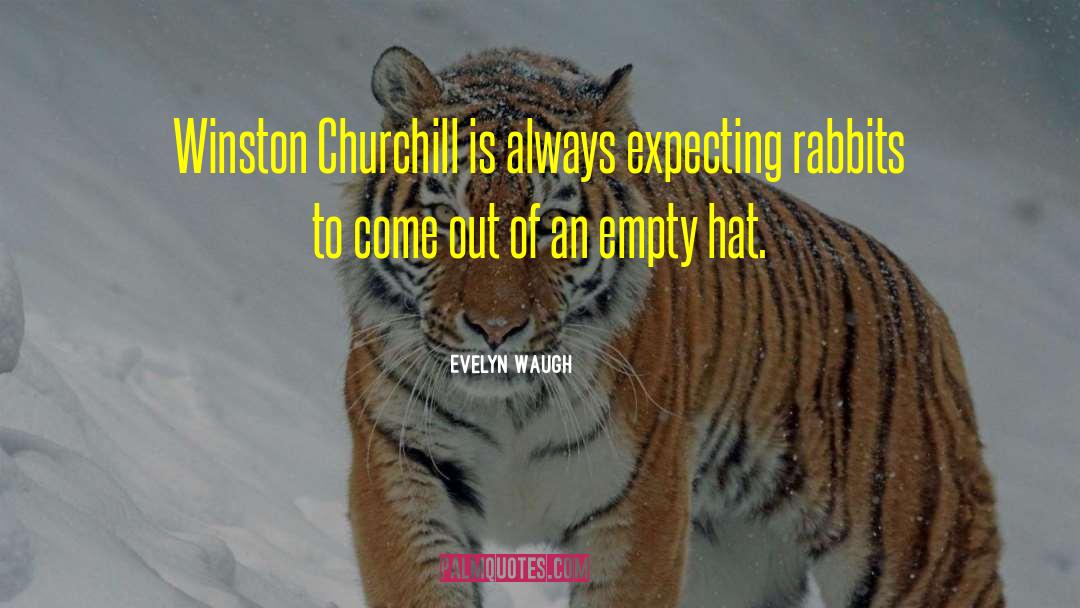 Chasing Rabbits quotes by Evelyn Waugh