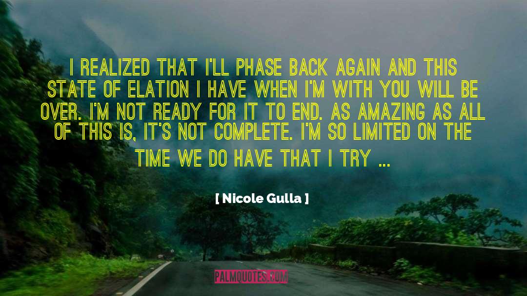 Chasing The Moment quotes by Nicole Gulla