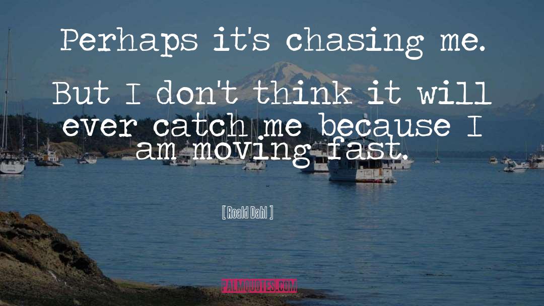 Chasing Trains quotes by Roald Dahl