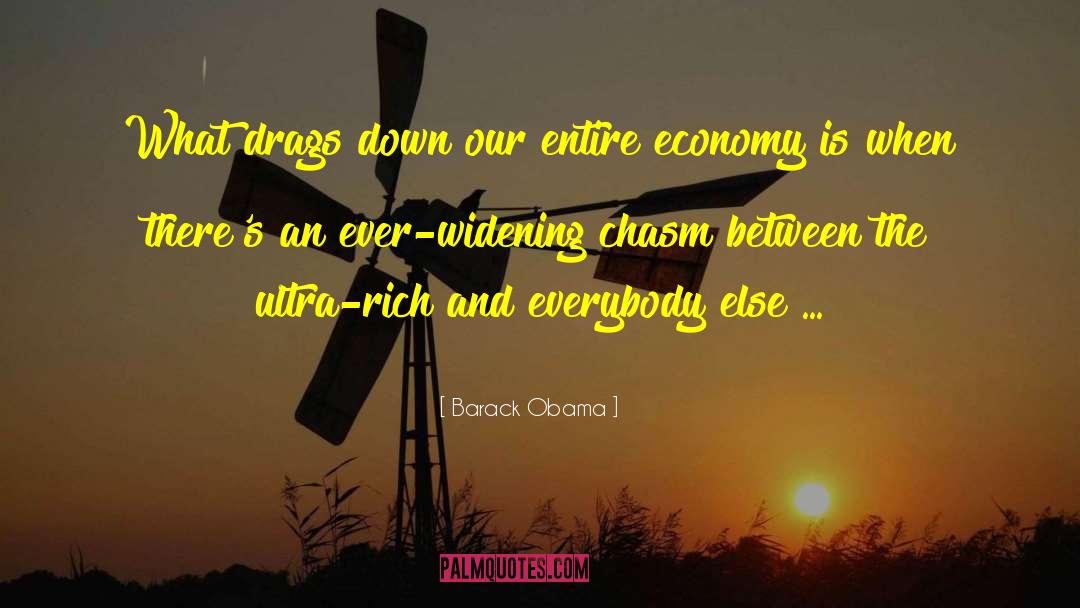 Chasm quotes by Barack Obama