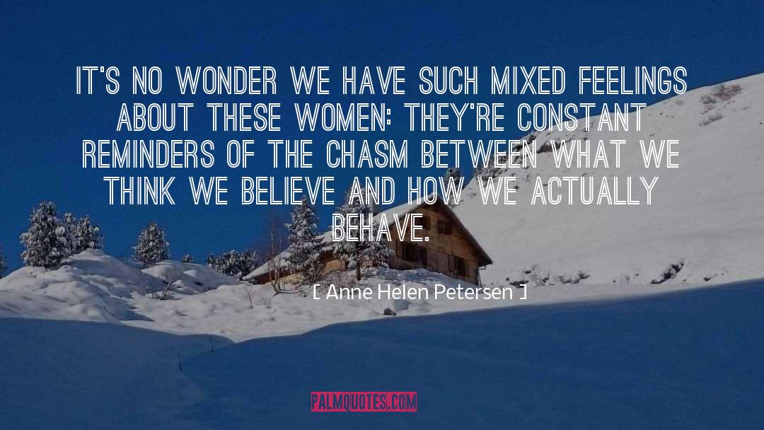 Chasm quotes by Anne Helen Petersen