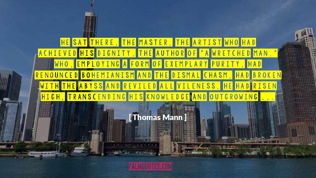 Chasm quotes by Thomas Mann