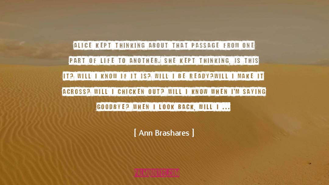 Chasm quotes by Ann Brashares