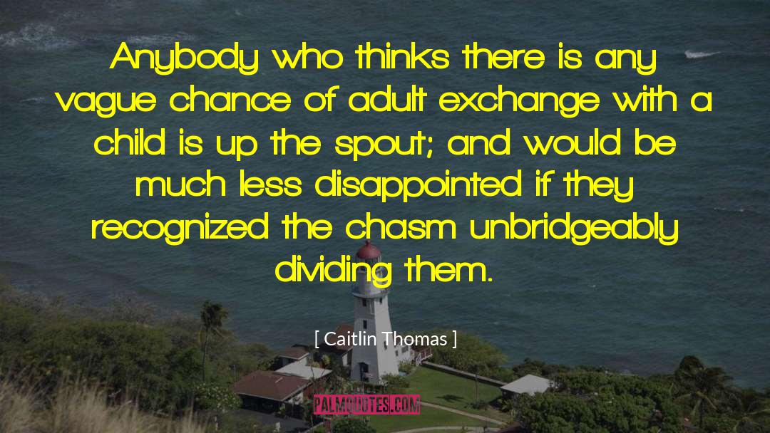 Chasms quotes by Caitlin Thomas