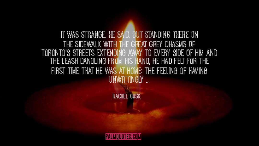 Chasms quotes by Rachel Cusk