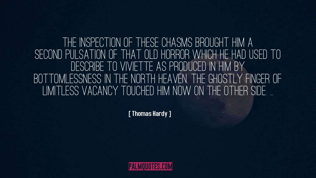 Chasms quotes by Thomas Hardy