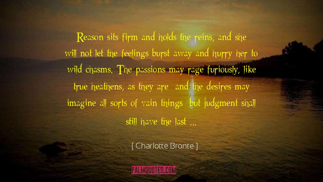 Chasms quotes by Charlotte Bronte