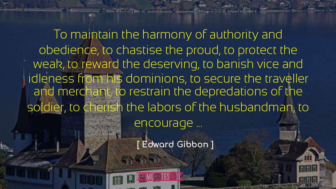 Chastise quotes by Edward Gibbon