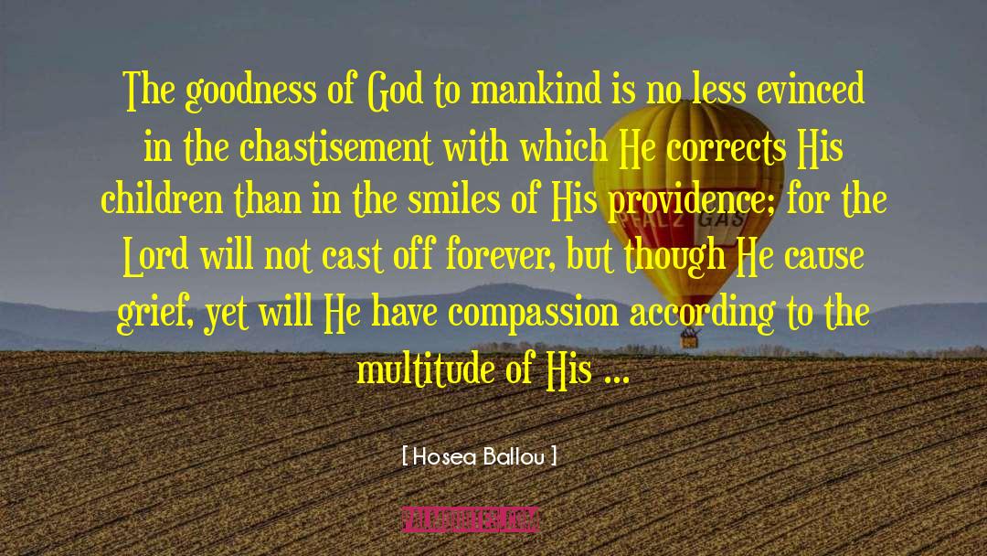 Chastisement quotes by Hosea Ballou