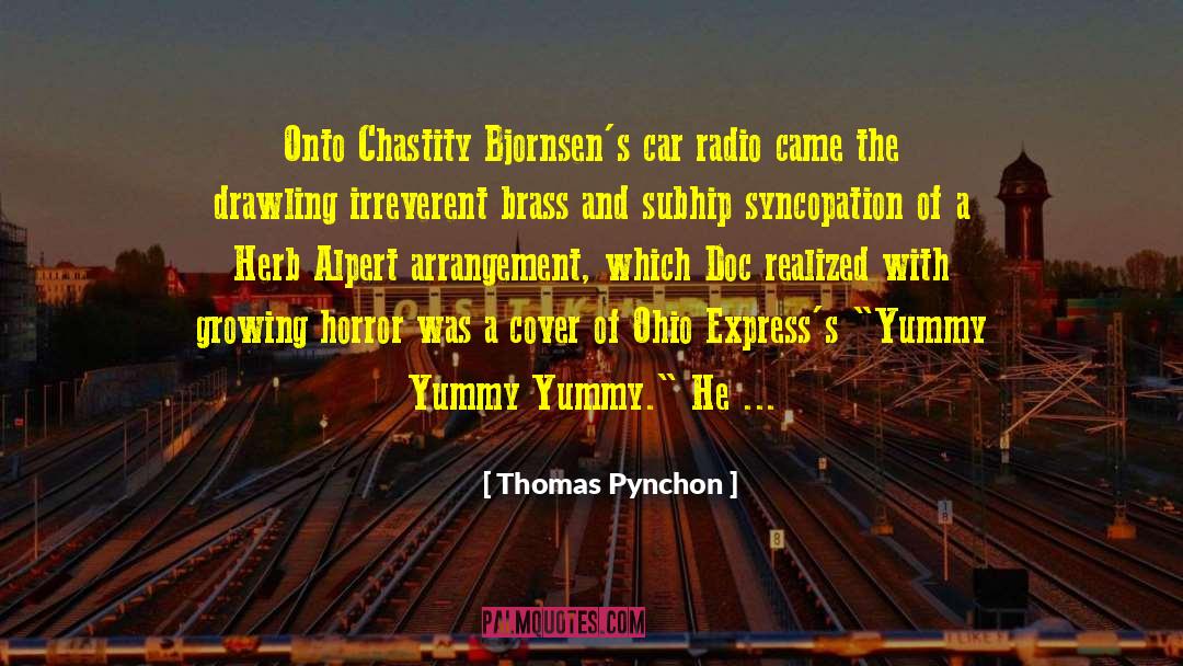 Chastity quotes by Thomas Pynchon