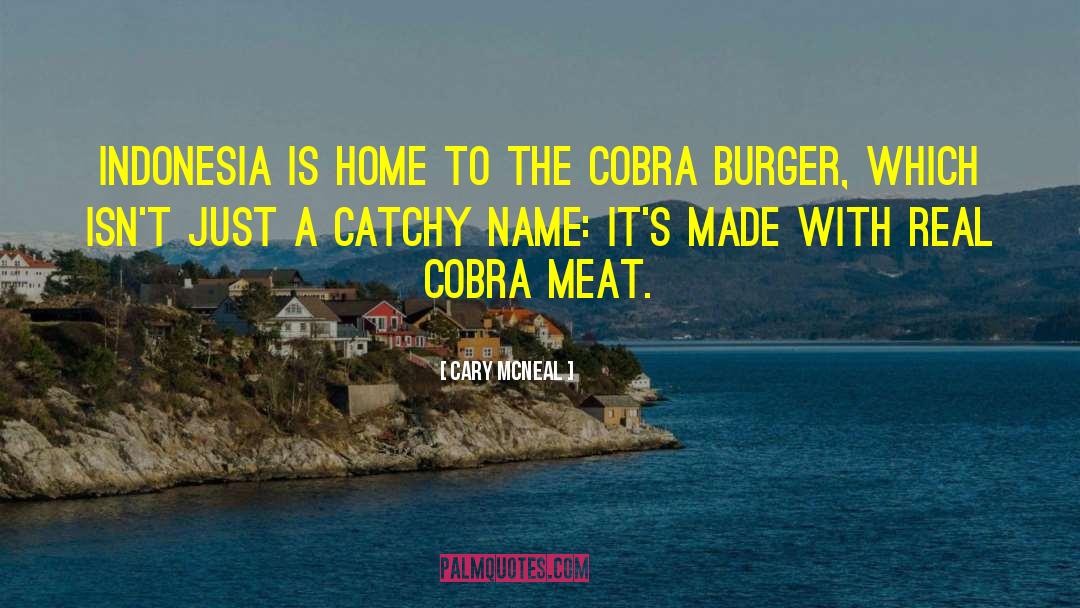 Chattaway Burger quotes by Cary McNeal