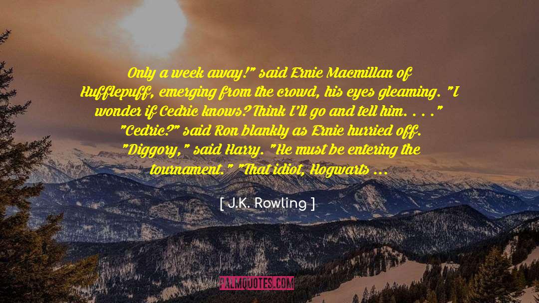 Chattering quotes by J.K. Rowling