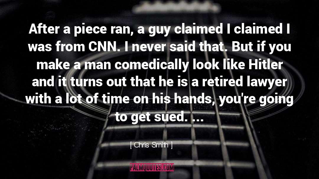 Chatterley Cnn quotes by Chris Smith