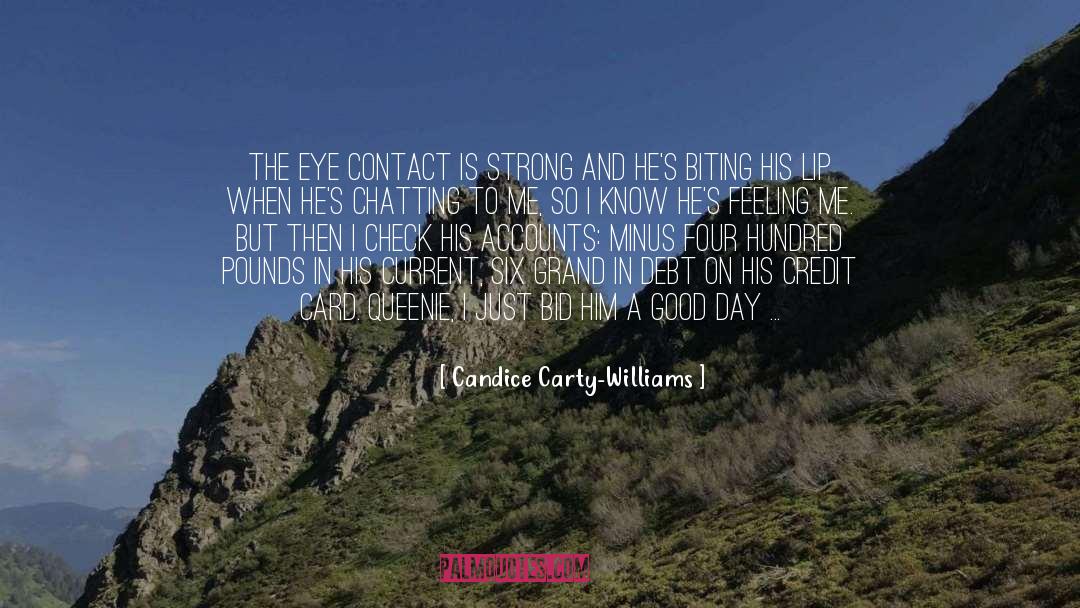 Chatting quotes by Candice Carty-Williams