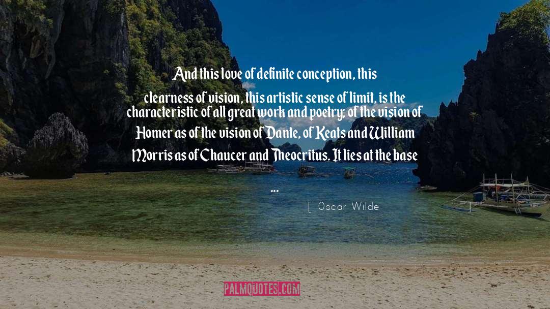 Chaucer quotes by Oscar Wilde