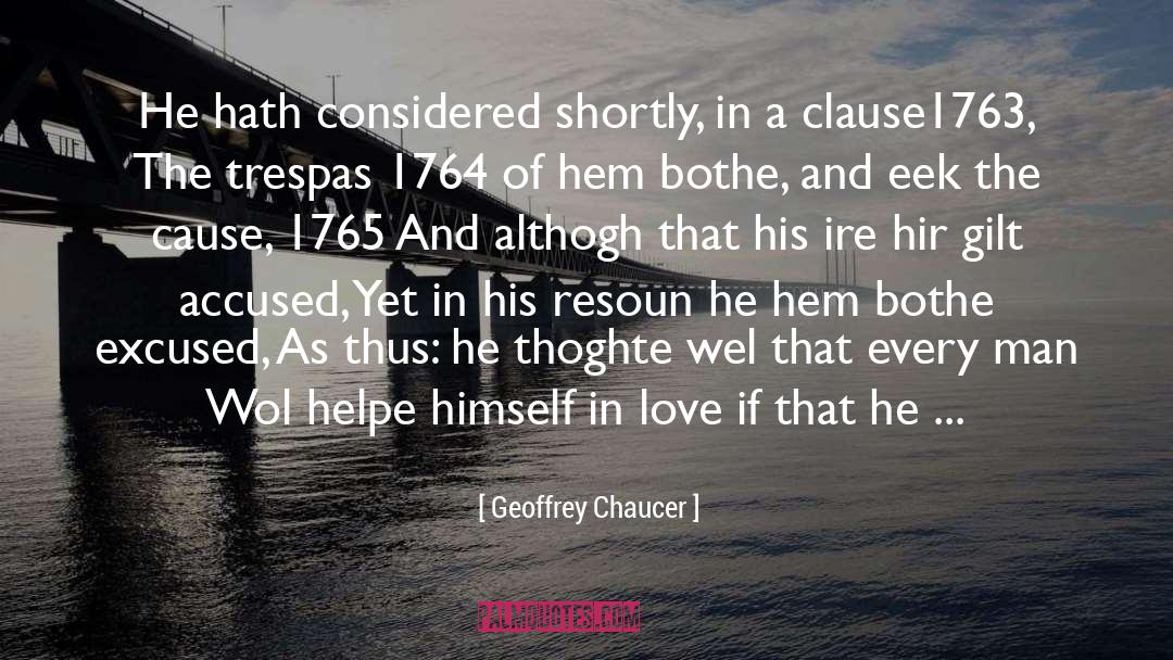 Chaucer quotes by Geoffrey Chaucer