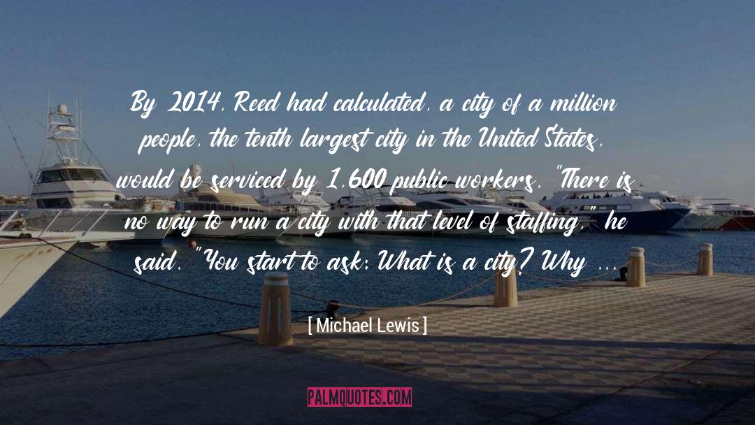 Chaude Reed quotes by Michael Lewis