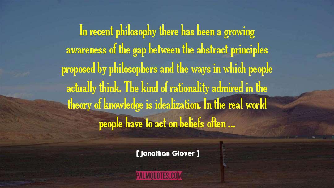 Chauncy Glover quotes by Jonathan Glover