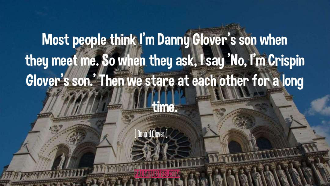 Chauncy Glover quotes by Donald Glover