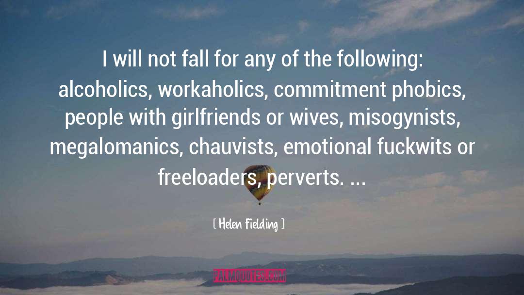 Chauvists quotes by Helen Fielding