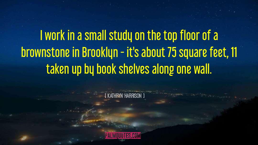 Chavelas Brooklyn quotes by Kathryn Harrison