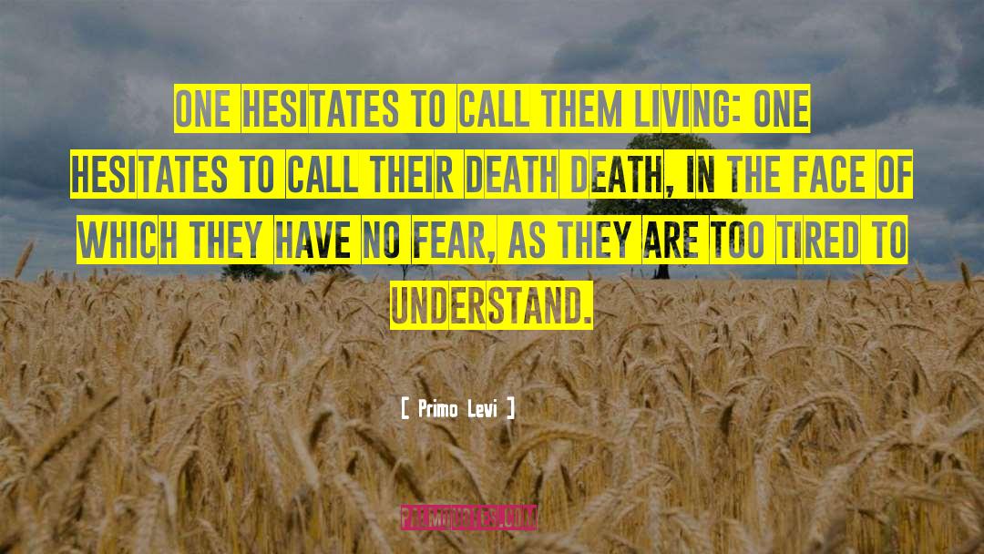 Chavez Death quotes by Primo Levi