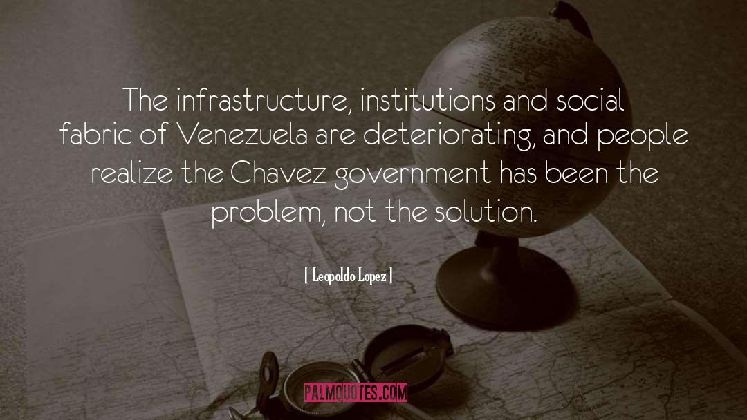 Chavez quotes by Leopoldo Lopez