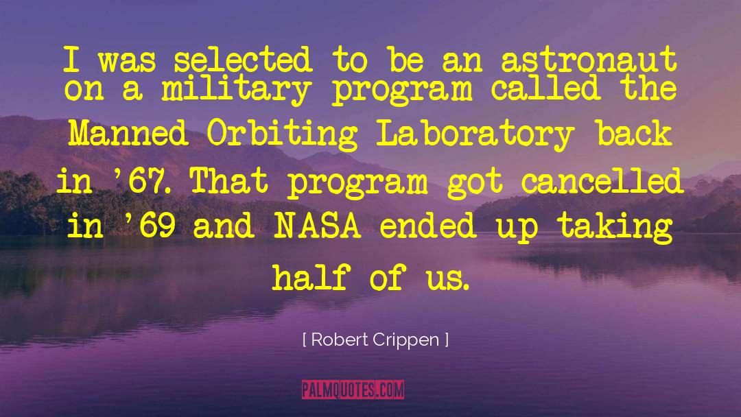 Chawla Astronaut quotes by Robert Crippen