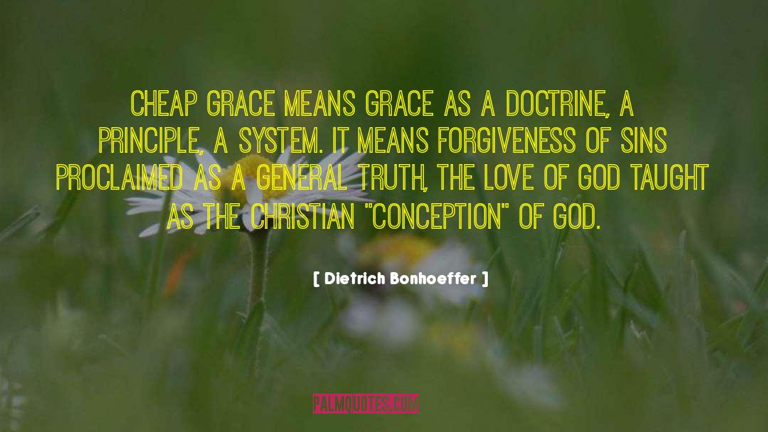 Cheap Grace quotes by Dietrich Bonhoeffer