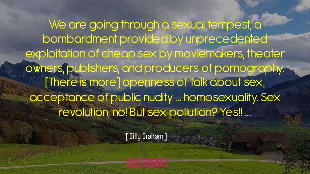 Cheap Sex quotes by Billy Graham