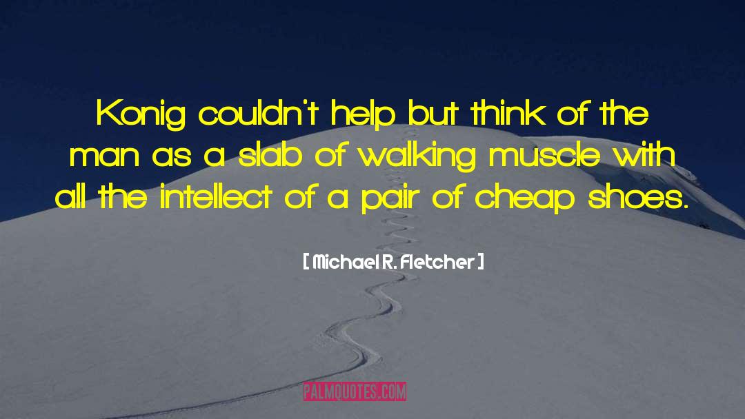 Cheap Shoes quotes by Michael R. Fletcher