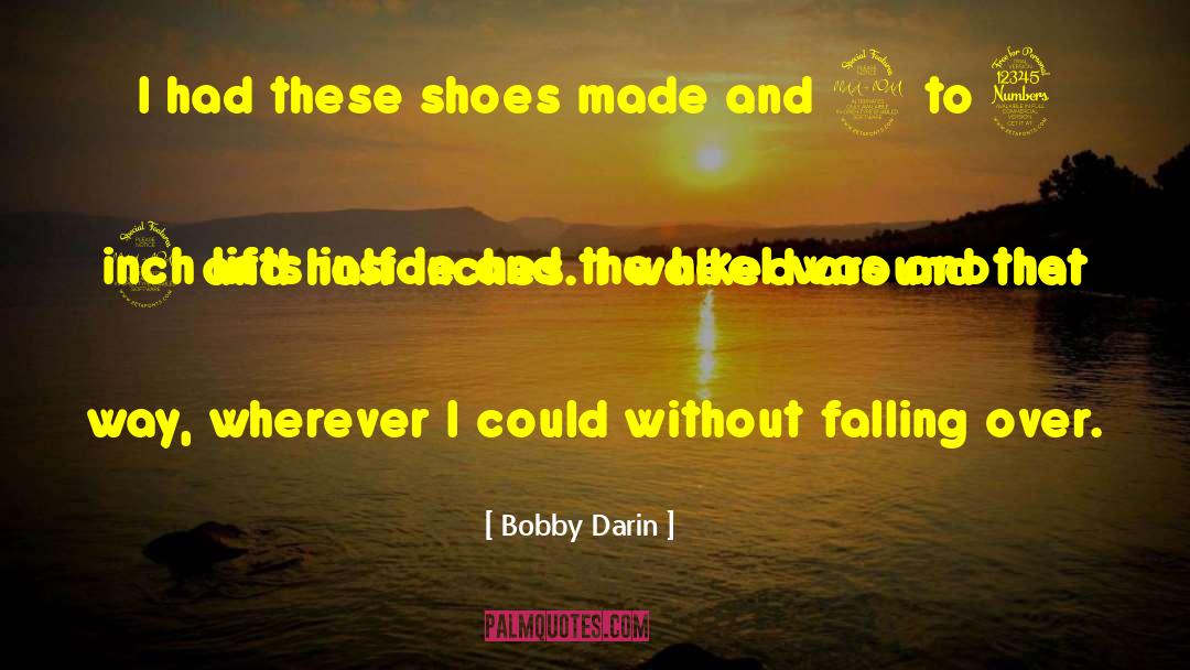 Cheap Shoes quotes by Bobby Darin